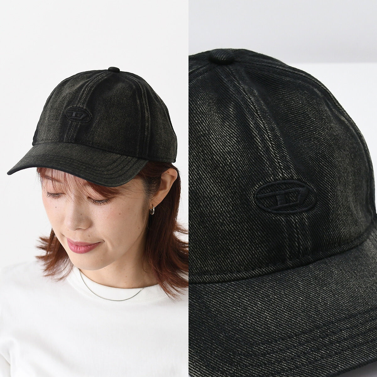 DIESEL C-RUN-WASH キャップ