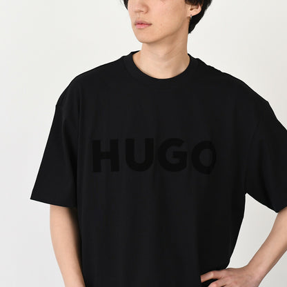 HUGO BOSS ヒューゴボス コットンジャージー Tシャツ リフレクターロゴ