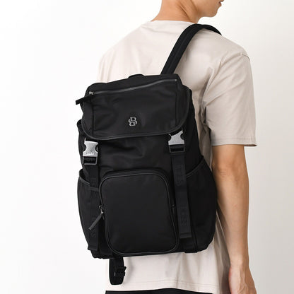 HUGO BOSS DOUBLE Bモノグラム フラップバックパック