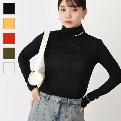JILSANDER 하이넥 티셔츠 