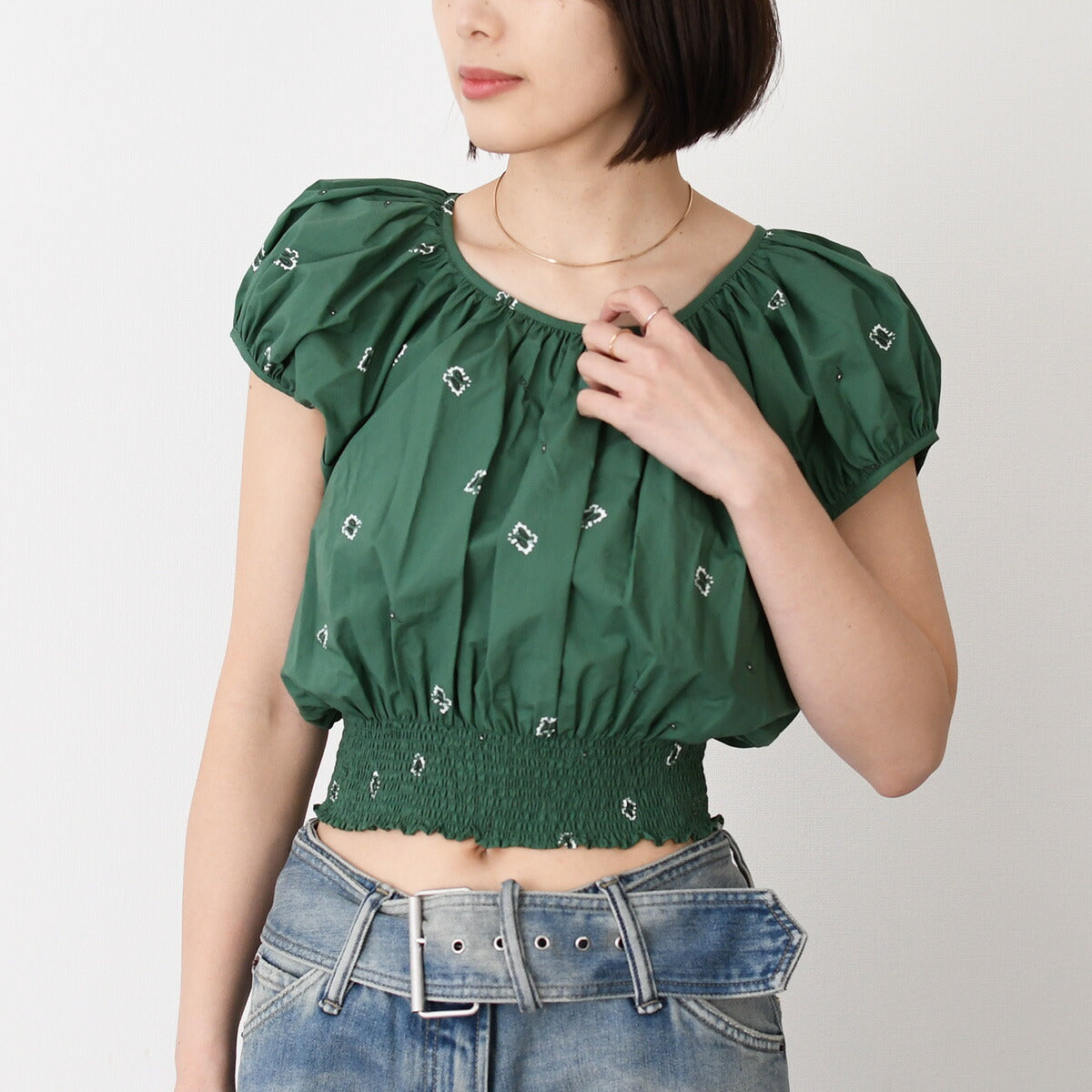 KENZO Short Smock BANDANA Top 
