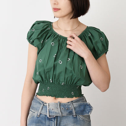 KENZO Short Smock BANDANA Top 