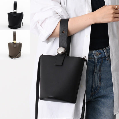 LOEWE ぺブル バケットバッグ ミニ