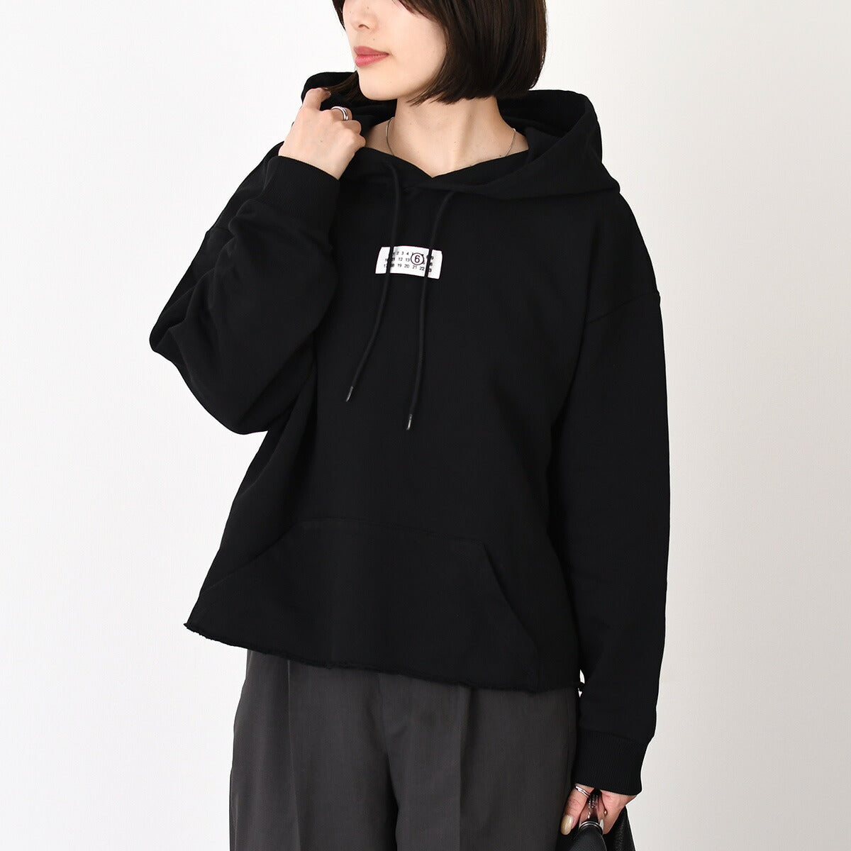 MM6 MAISON MARGIELA logo hoodie sweatshirt 