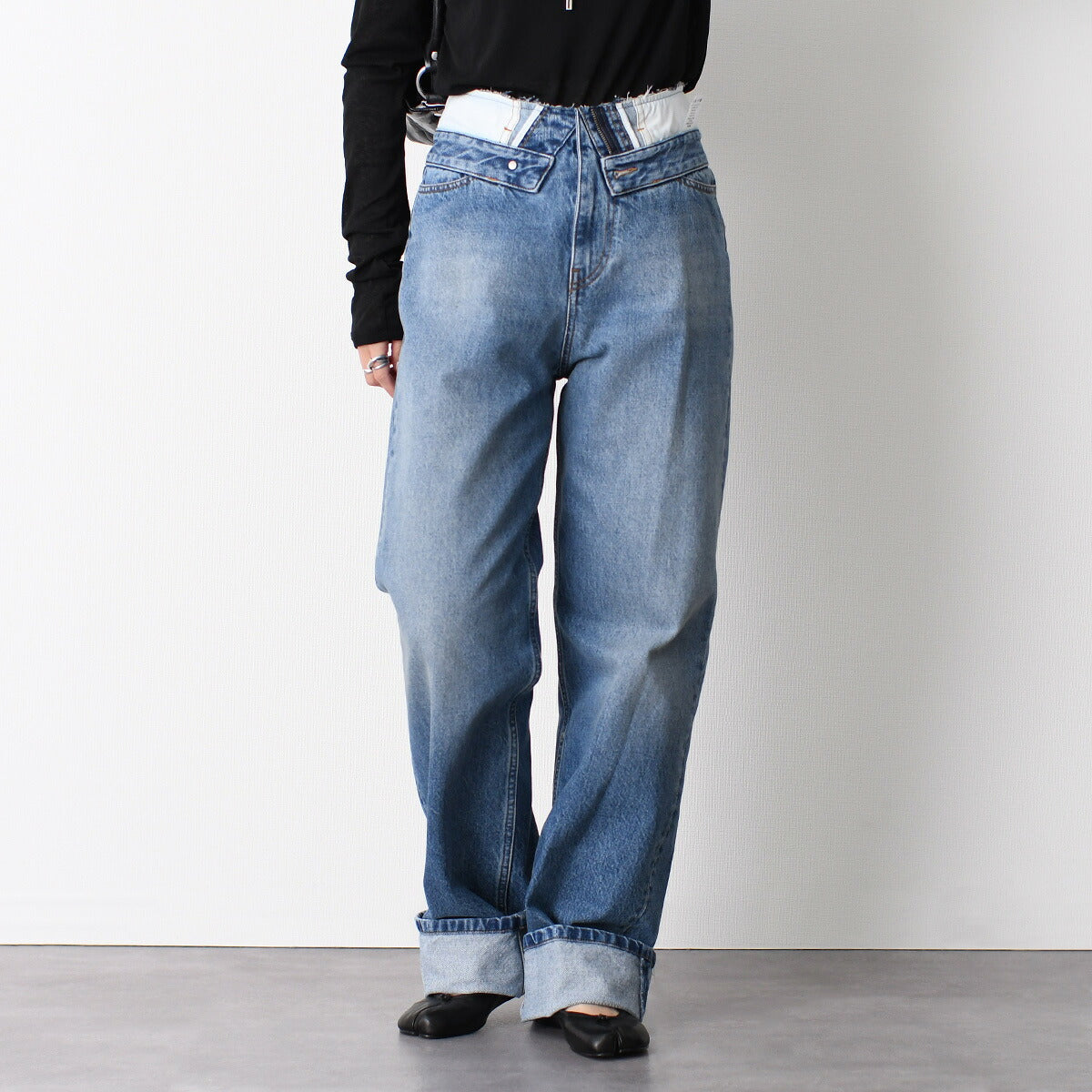 MM6 MAISON MARGIELA ストレートレッグジーンズ