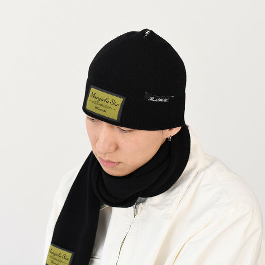MM6 MAISON MARGIELA リブ ウール ビーニー