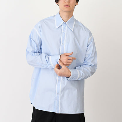 MM6 MAISON MARGIELA フェード コットンポプリンシャツ