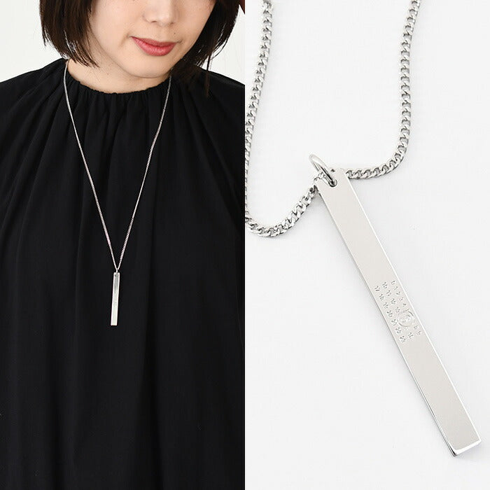 MM6 MAISON MARGIELA 뉴메릭 바 목걸이 