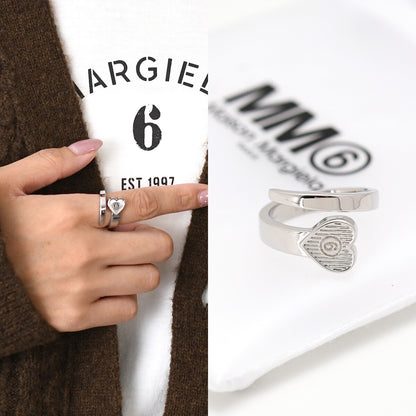 MM6 MAISON MARGIELA Arrow Heart オープン リング