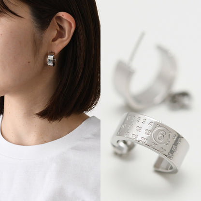 MM6 MAISON MARGIELA ニューメリック ミニマル フープピアス