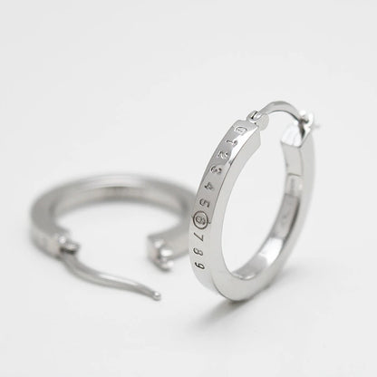 MM6 MAISON MARGIELA ナンバリング フープピアス
