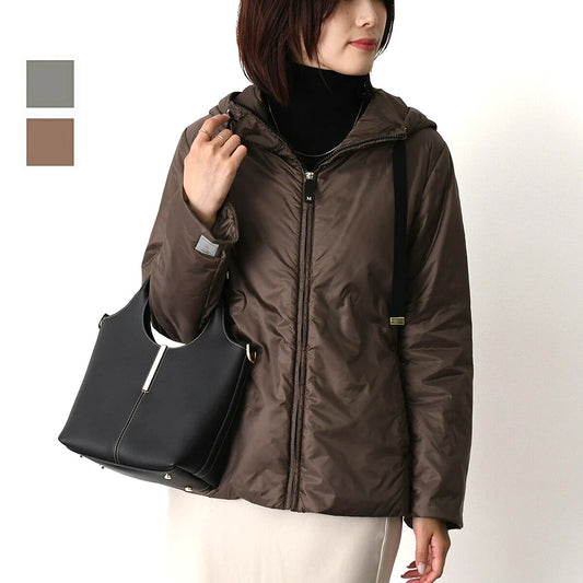 MAX MARA THE CUBE GREENH 테크니컬 퀼팅 재킷 