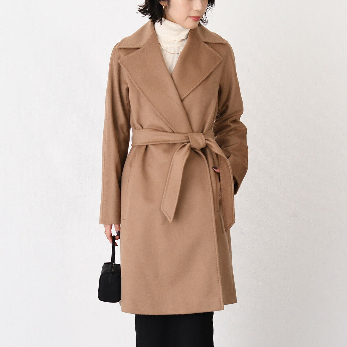 Max Mara Studio 맥스마라 스튜디오 DRAVENNA 울 로브 코트 