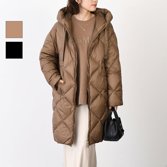 Max Mara The Cube TREFE キャンバス ダウンジャケット