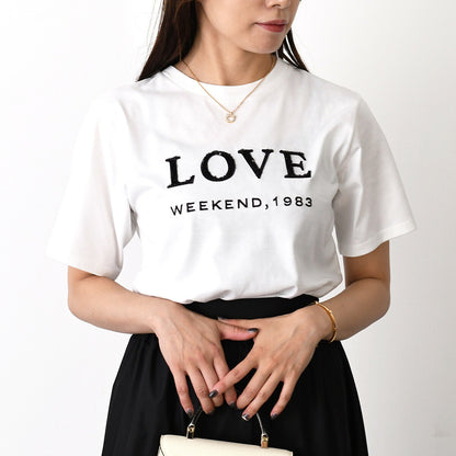Weekend Max Mara AGILE アジレ ピュア コットン ジャージー Tシャツ