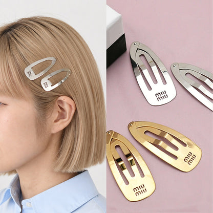 MIU MIU メタルヘアクリップ