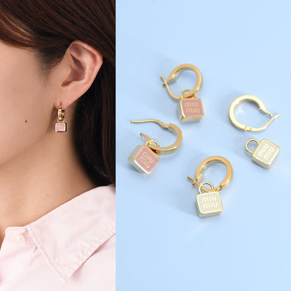 MIU MIU メタル ピアス