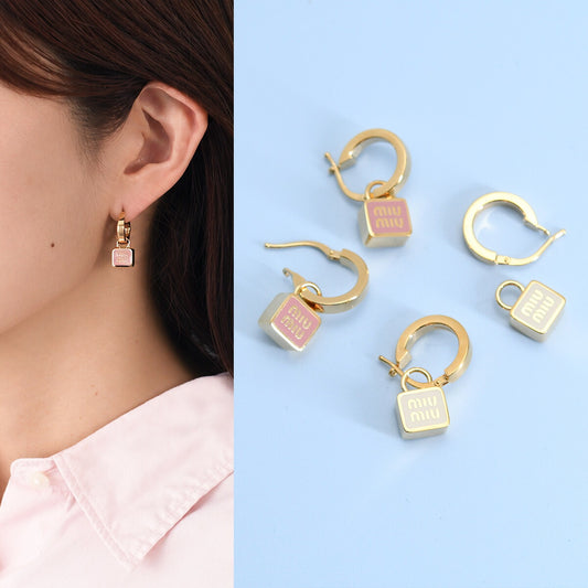 MIU MIU メタル ピアス