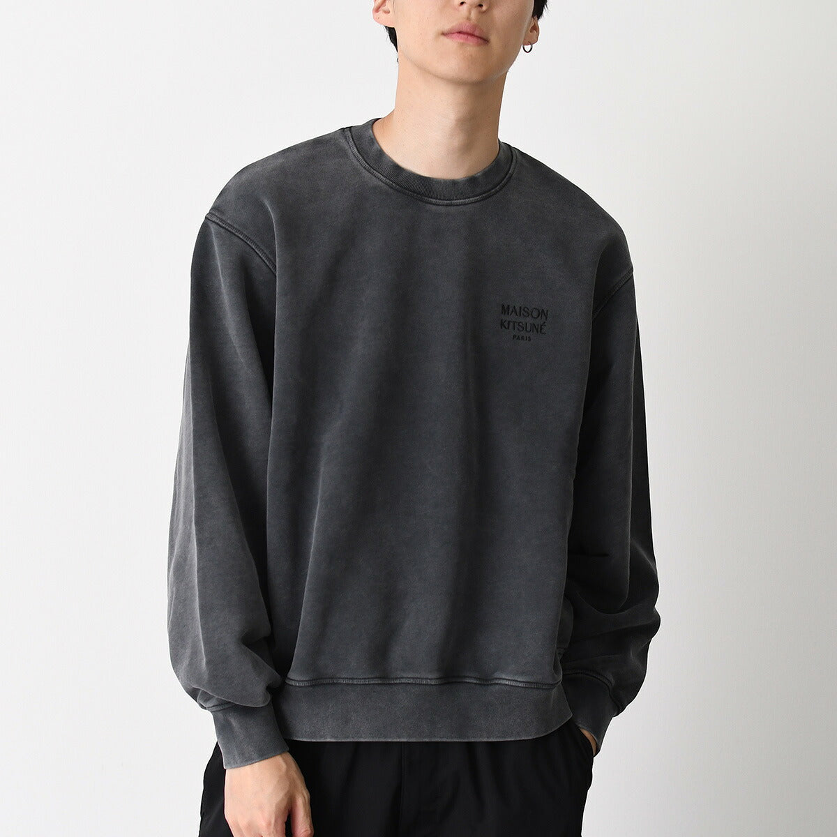 MAISON KITSUNE GALLERY FADED リラックス スウェットシャツ