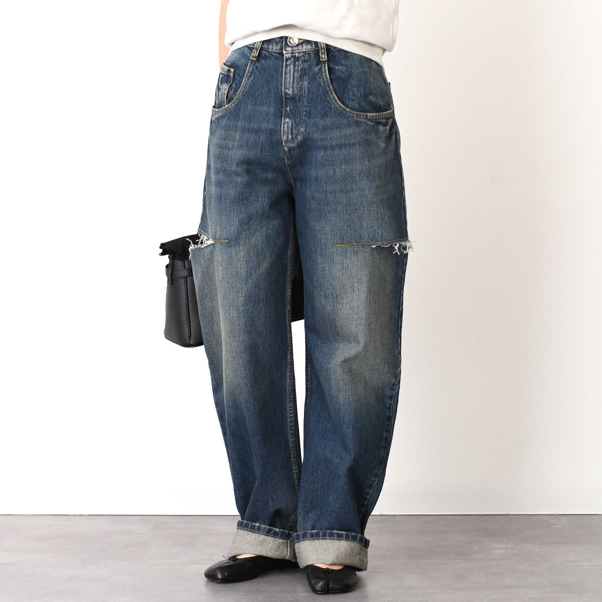 MAISON MARGIELA カットアウトジーンズ