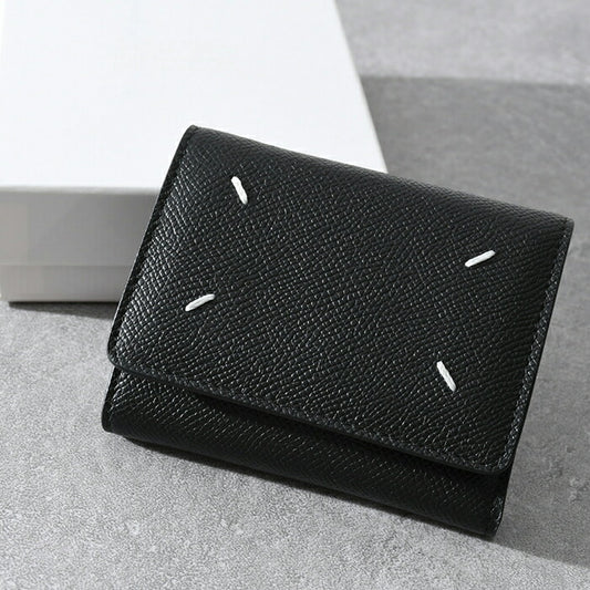 MAISON MARGIELA 가죽 컴팩트 WALLET 