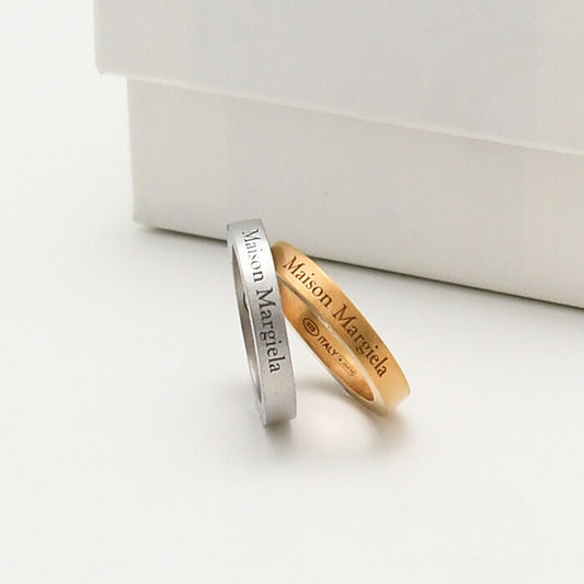 MAISON MARGIELA メゾン マルジェラ ロゴ リング