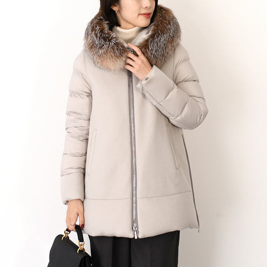 MOORER ムーレー FRESIA-LE Aラインコート