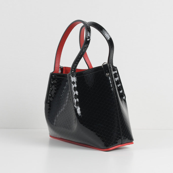 CHRISTIAN LOUBOUTIN Cabarock パテントレザー ミニ