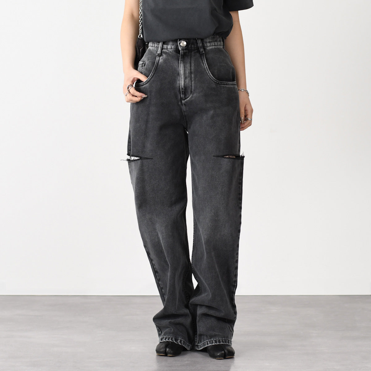 MAISON MARGIELA カットアウトジーンズ