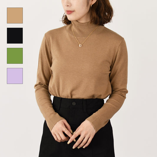 Weekend Max Mara KIKU キク シルク ウール タートルネックセーター