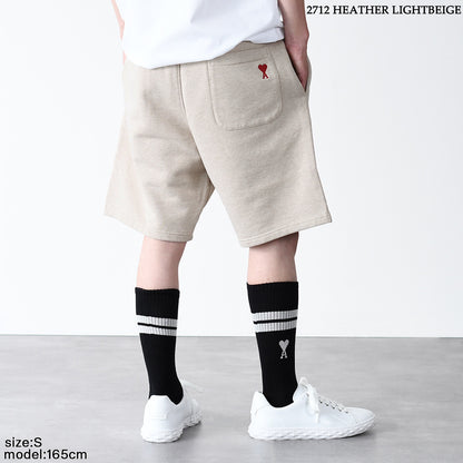 AMI PARIS  コットンフリース ショートパンツ