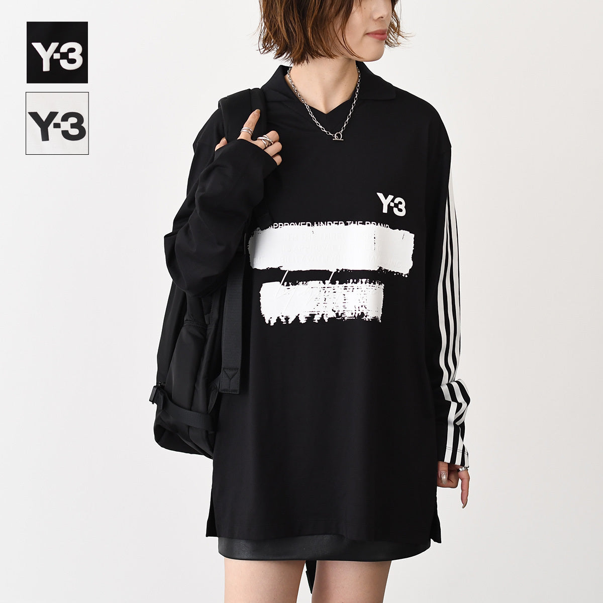 Y-3 U GFX LOGO LS T