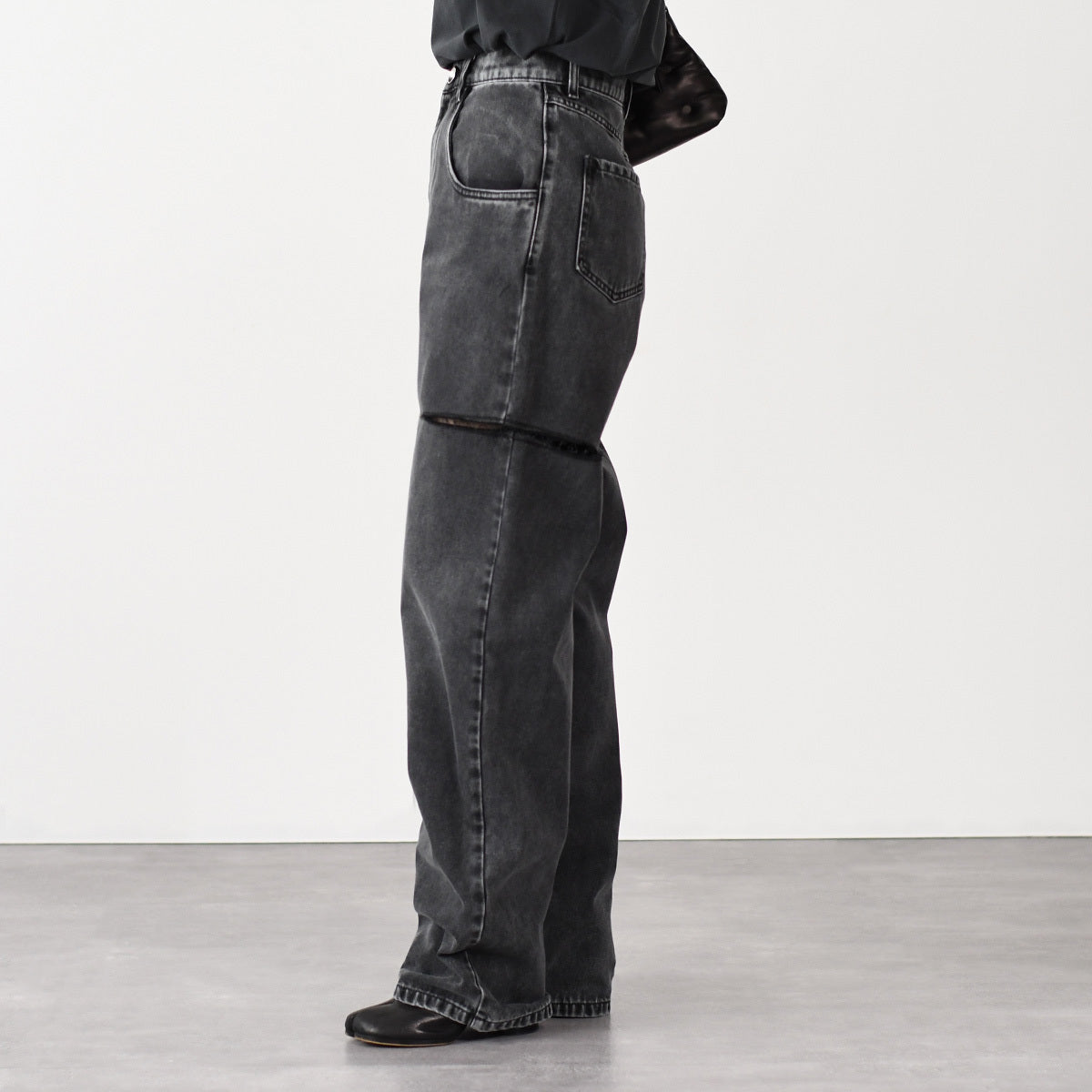 MAISON MARGIELA カットアウトジーンズ
