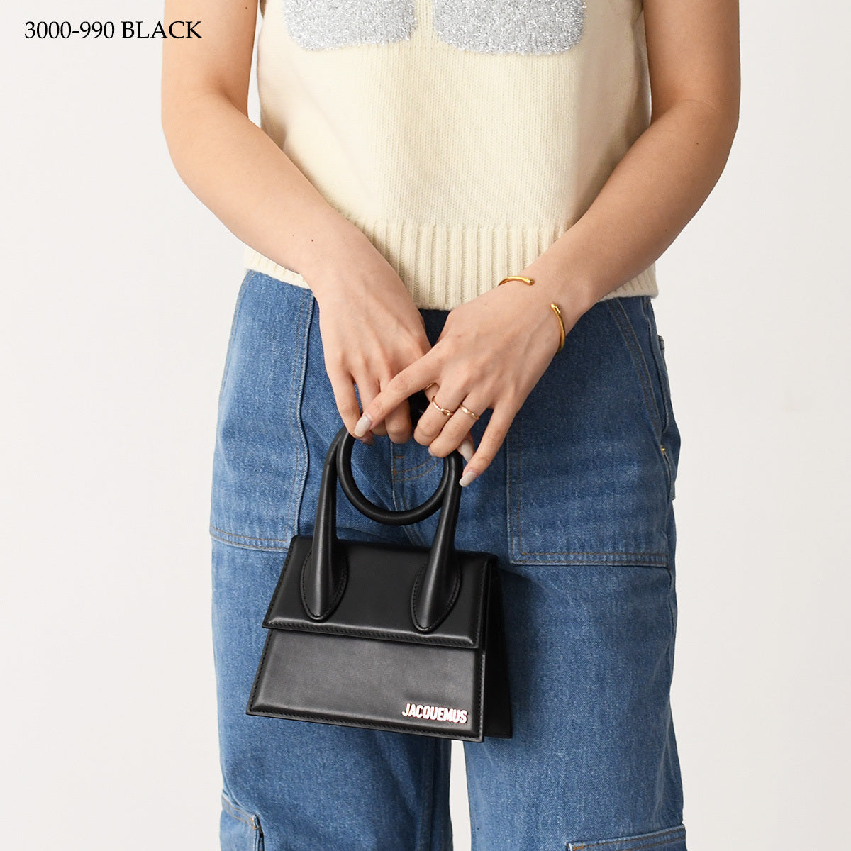 JACQUEMUS LE CHIQUITO ノット ハンドバッグ