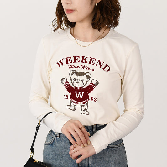 Weekend Max Mara QUINOA キノア コットン ジャージー Tシャツ