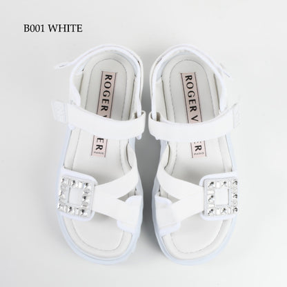 Roger Vivier ヴィヴ ゴーシック バックル サンダル