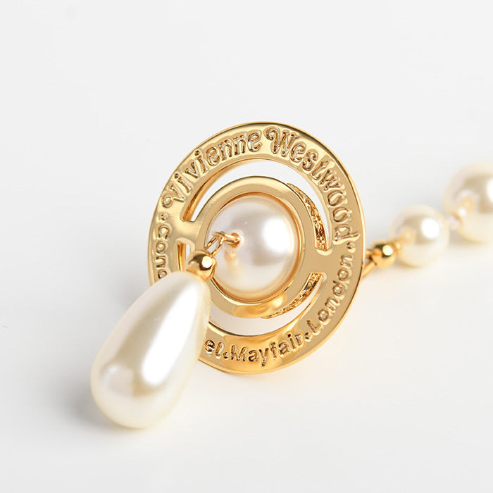 Vivienne Westwood BROKEN PEARL 피어싱 