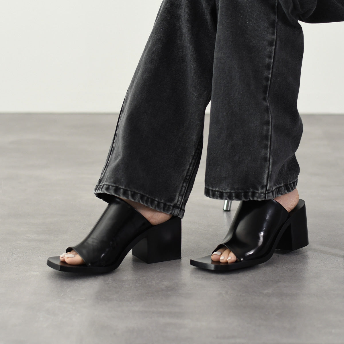JILSANDER 하이 샌들 