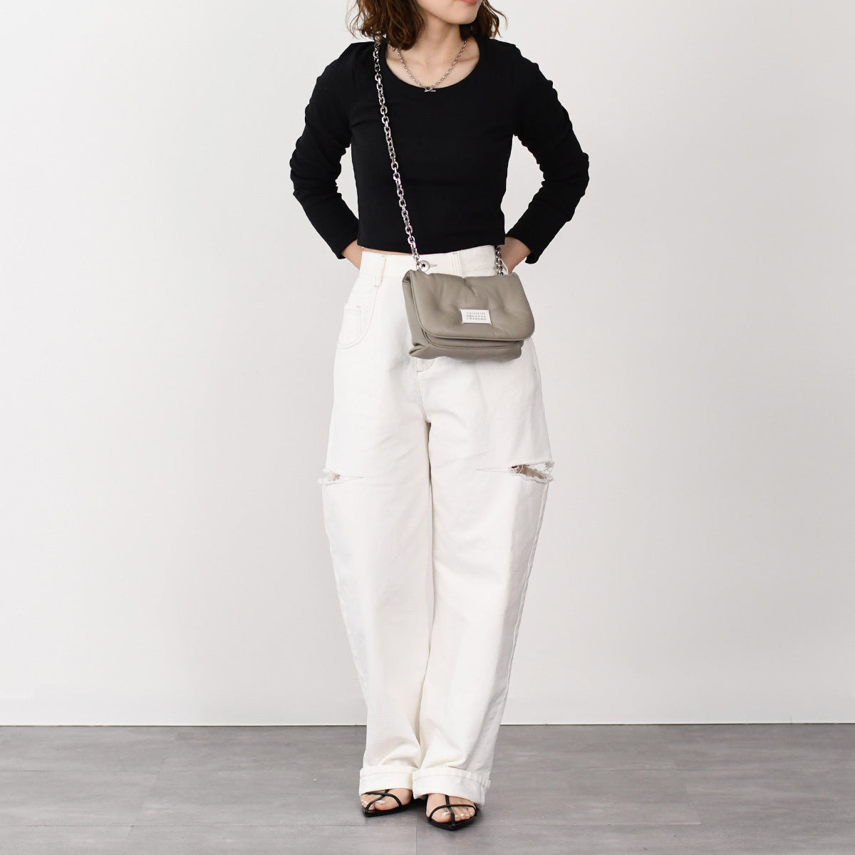 MAISON MARGIELA デニム スラッシュディテール
