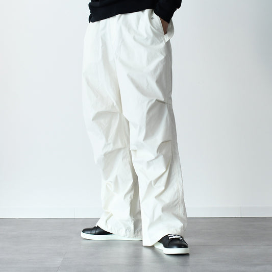 JILSANDER ニーレングスプリーツ コットンパンツ