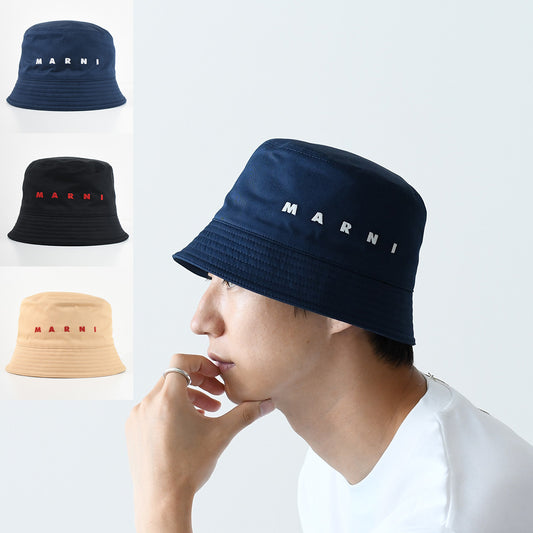 MARNI オーガニックギャバジン製 バケットハット