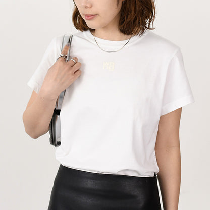 Alexander Wang puffed logo cotton jersey t-shirt 