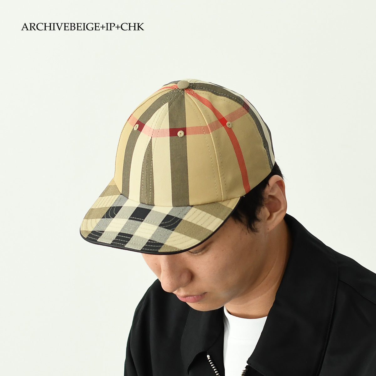 BURBERRY 빈티지 체크 캡 