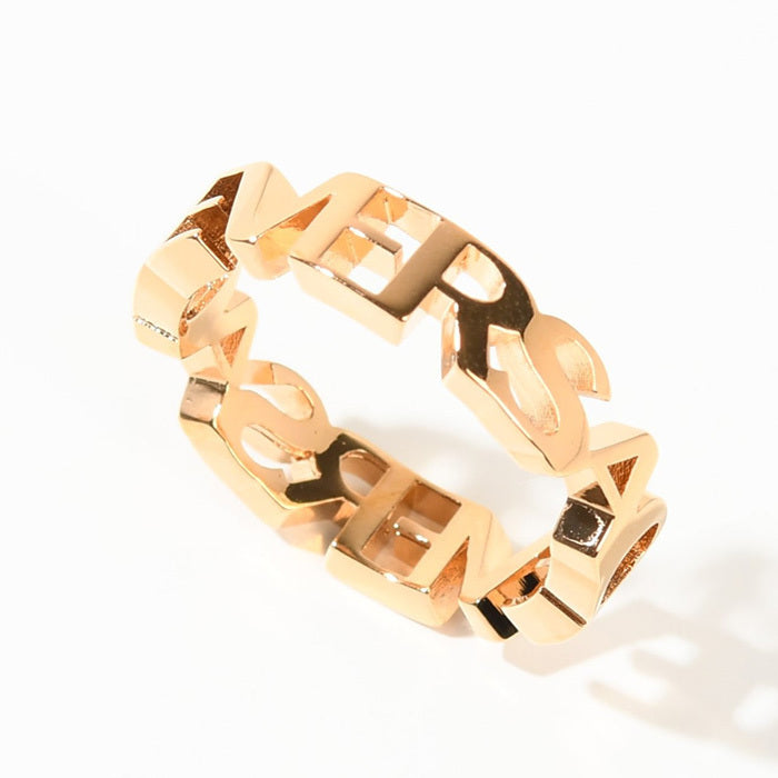 VERSACE ロゴ リング