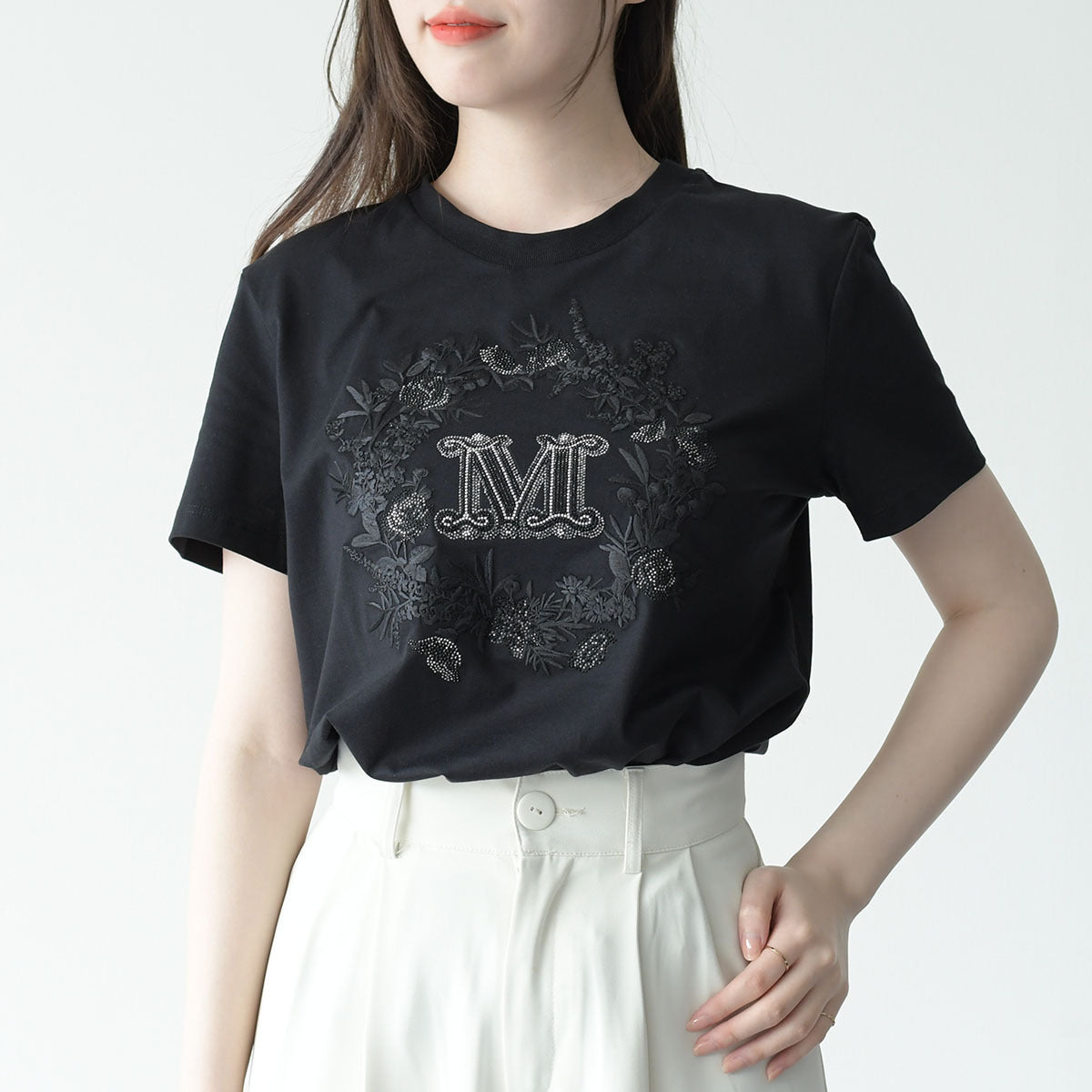 Max Mara ELMO cotton jersey T-shirt 