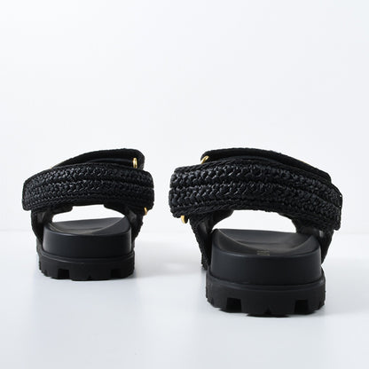 PRADA Crochet Sandals 