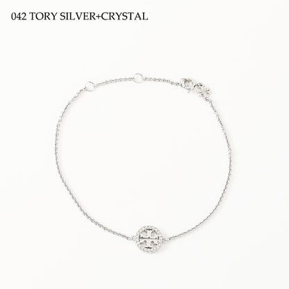 TORY BURCH mirrored chain bracelet 