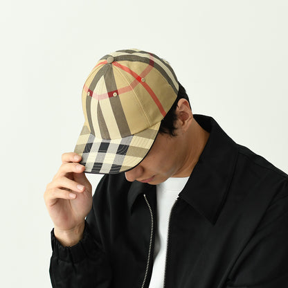 BURBERRY 빈티지 체크 캡 