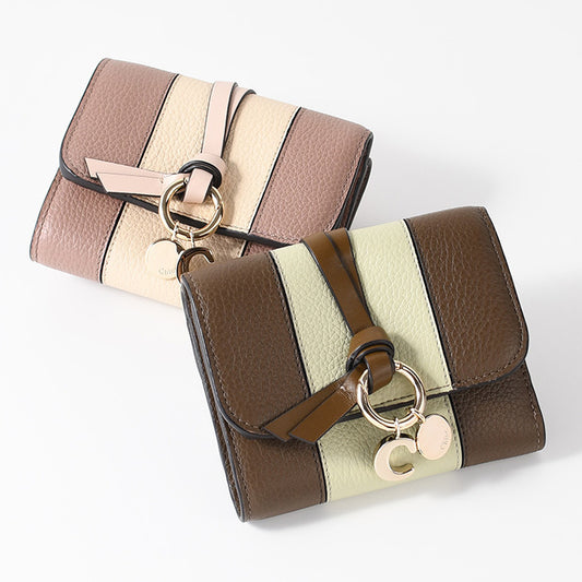 CHLOE クロエ アルファベット スモール3つ折り財布