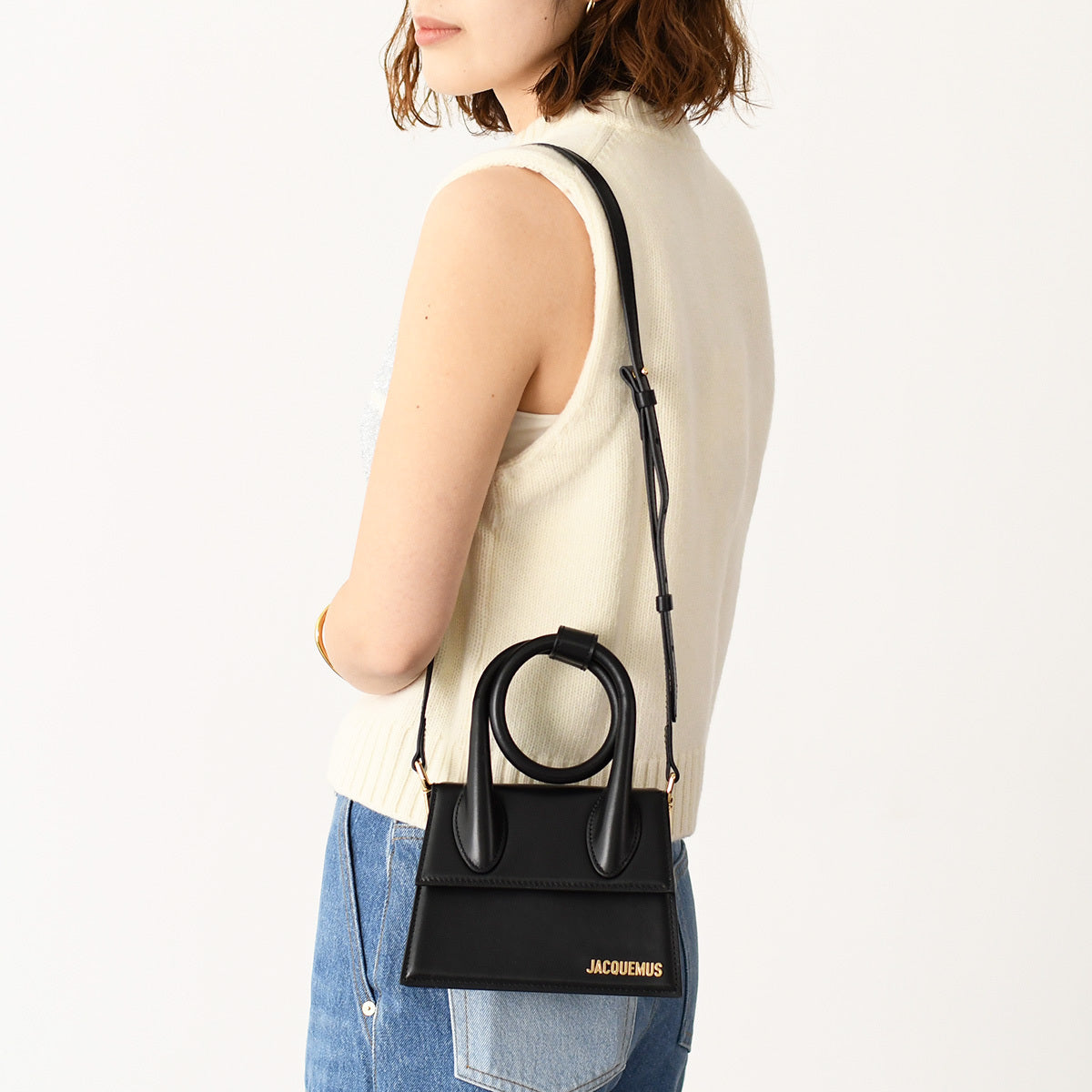 JACQUEMUS LE CHIQUITO ノット ハンドバッグ